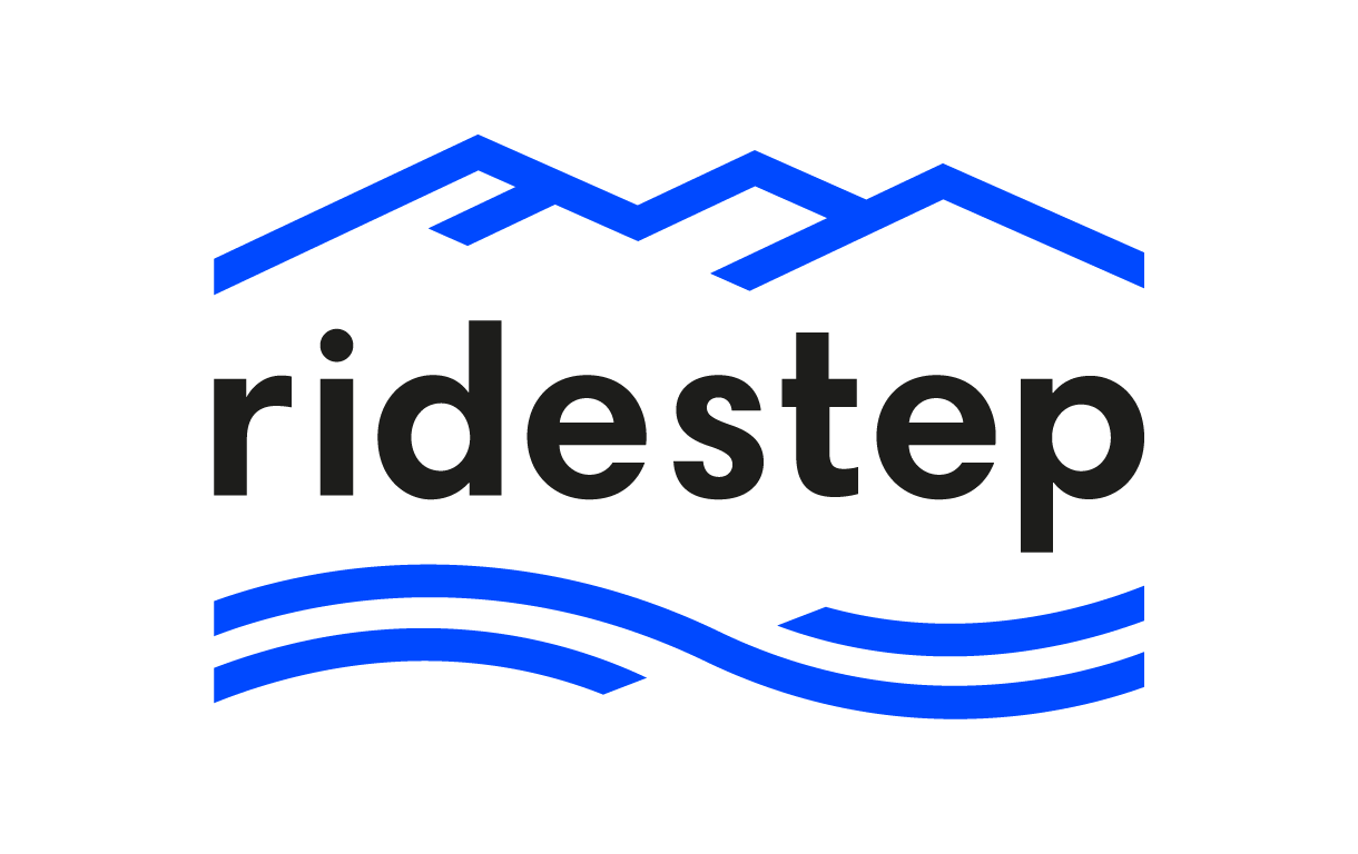 Ridestep. Ridestep logo. Ridestep.ru.